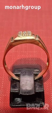 Златен пръстен , снимка 5 - Пръстени - 52870089