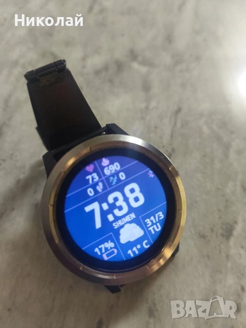 Продавам Garmin Vivoactive 3 комплект с верижки , снимка 2 - Смарт часовници - 54059061