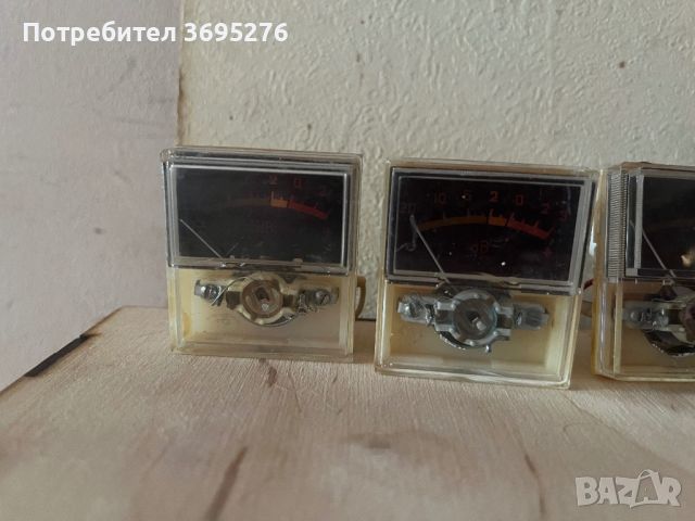 Индикатори и ампеметър за радио, снимка 1 - Радиокасетофони, транзистори - 45572578