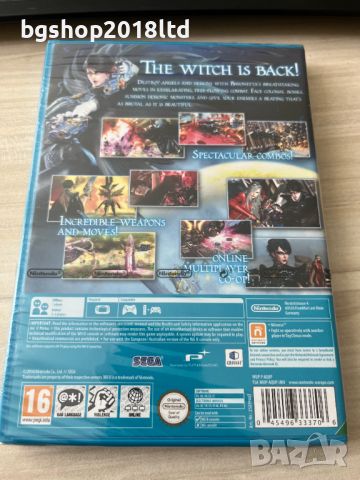 Bayonetta 2 за Nintendo Wii U - нова запечатана !, снимка 2 - Игри за Nintendo - 46759792