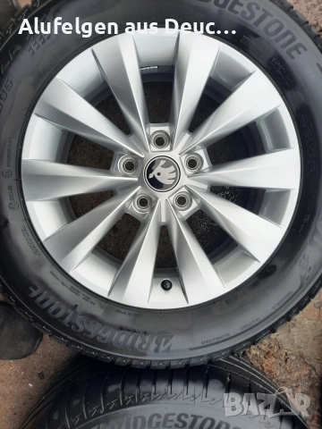 Джанти за Skoda 16, снимка 2 - Гуми и джанти - 52584954