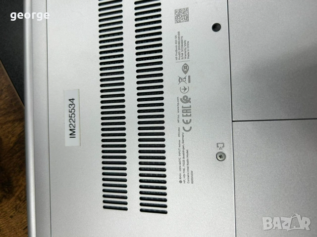 Лаптоп HP Probook G5, снимка 7 - Лаптопи за дома - 54054510