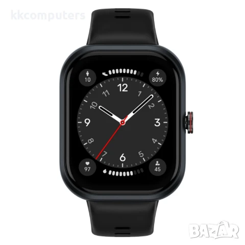 Honor Choice Watch Смарт часовник – 1.95" AMOLED, GPS, 5ATM, Черен, снимка 2 - Друга електроника - 50443215
