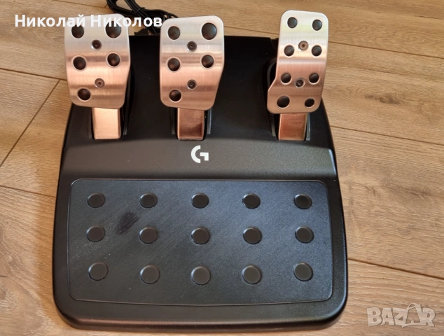 LOGITECH  Trueforce G923 racing wheel и pedals, LOGITECH driving force shifter, снимка 6 - Джойстици и геймпадове - 53733306