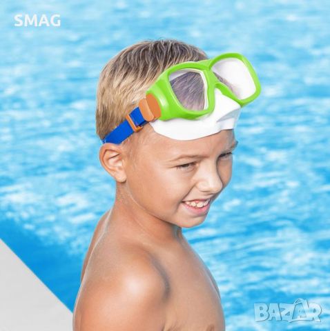 Цветна детска морска маска за плуване 7+ години - Bestway, снимка 5 - Водни спортове - 46286497