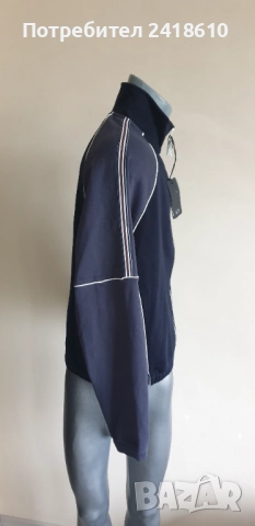  Armani Exchange A/X  Milano Full Zip Oversize Mens Size XS НОВО! ОРИГИНАЛ! Мъжко Горнище!, снимка 5 - Спортни дрехи, екипи - 51924520