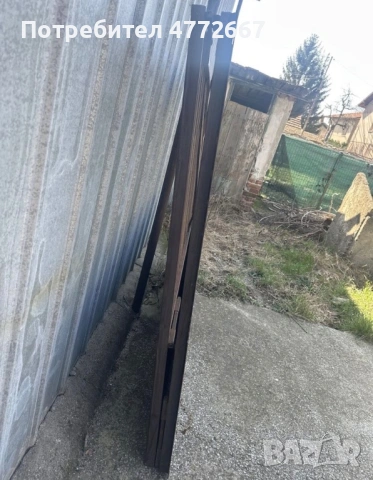 Големи метални дворни врати - 170*206*5см, с. Мрамор, снимка 2 - Железария - 53923443