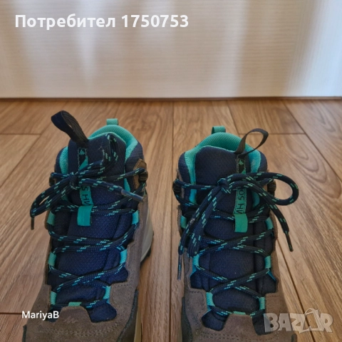 Непромокаеми туристически обувки Quechua, снимка 5 - Детски боти и ботуши - 51708273