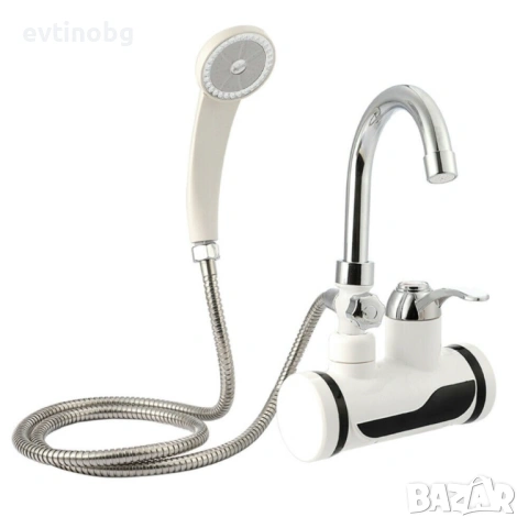 Смесител за вграждане в комплект с душ слушалка с проточен нагревател, снимка 6 - Други - 53870069