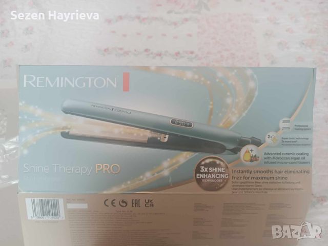 Преса за коса Remington S9300 Shine Therapy, снимка 4 - Друга електроника - 45333952