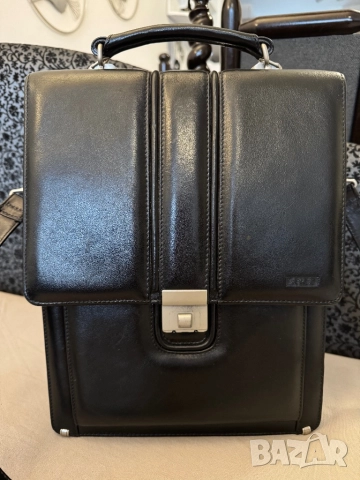 Art-93 мъжка бизнес чанта естествена кожа, снимка 6 - Чанти - 52668957