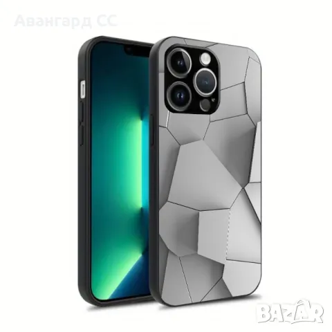 Силиконов Кейс за iPhone с уникален 3D Принт, снимка 2 - Калъфи, кейсове - 48282056