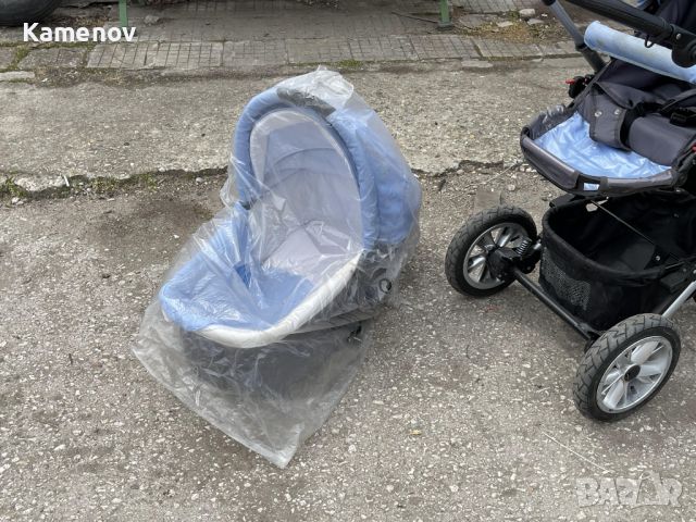 Детска лятна количка + кош за новородено, снимка 3 - Детски колички - 45505829