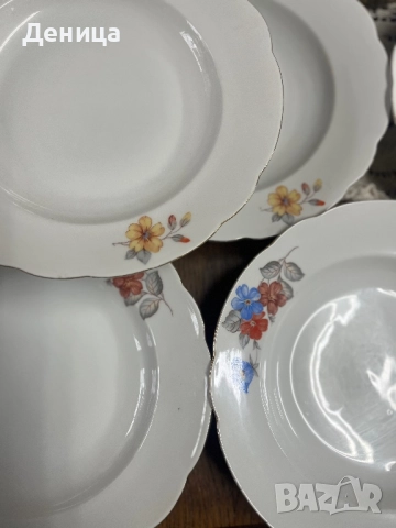 Zeh, Scherzer & Co” 50 Jahre” “50 години” на немски език и представлява юбилейна маркировка, снимка 5 - Чинии - 52682745