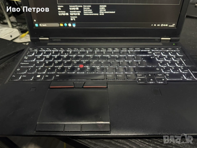 2 броя лаптоп Lenovo Thinkpad P50, снимка 7 - Лаптопи за работа - 54185419