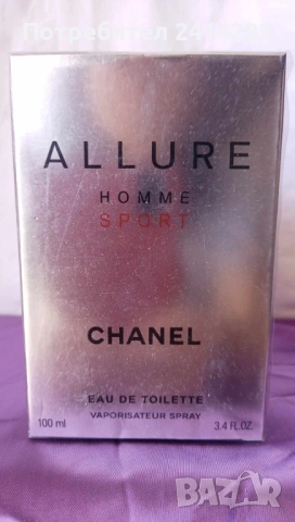 Мъжки парфюм Chanel Allure Homme Sport EDT 100 ml., снимка 3 - Мъжки парфюми - 52439602