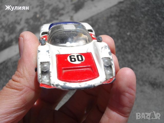 МЕТАЛНА КОЛИЧКА CORGI TOYS PORSCHE CARRERA 6 , снимка 5 - Антикварни и старинни предмети - 45469734