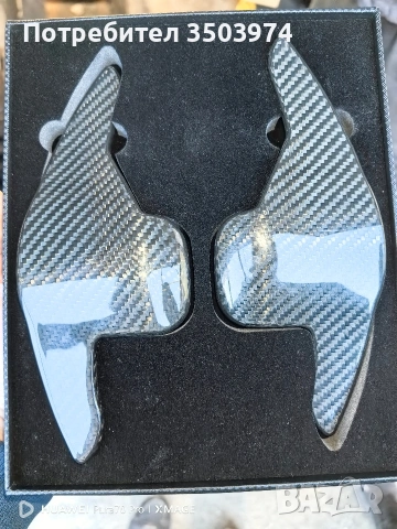 Карбонови пера за волан BMW F Series , снимка 2 - Части - 53814056