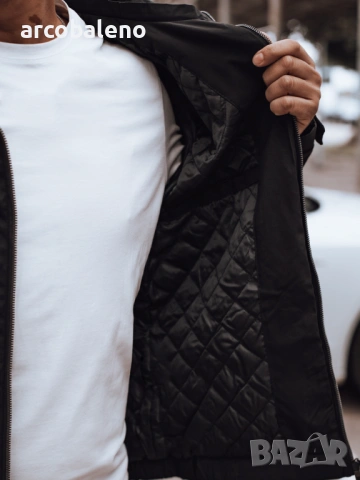 Мъжко преходно яке с качулка, 3цвята , снимка 5 - Якета - 47359549