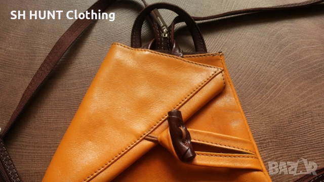 VERA PELLE MADE IN ITALY Genuine Leather Bag раница естествена кожа 16-55, снимка 6 - Раници - 52727911