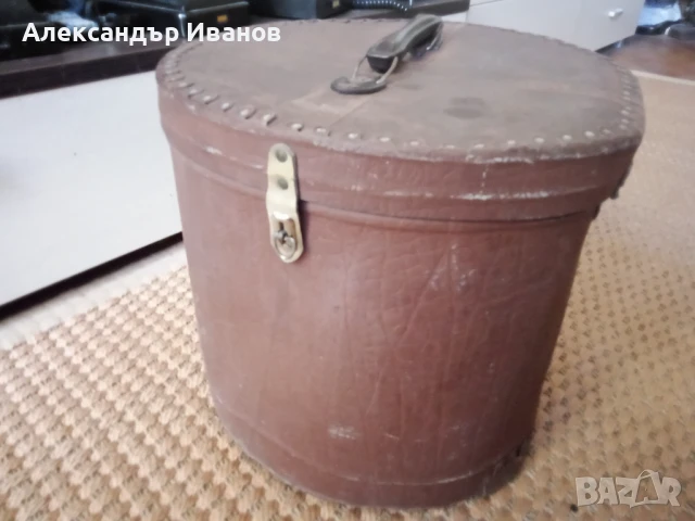 Стара кутия за шапки Христо Т. Желязковъ, снимка 2 - Колекции - 51383063