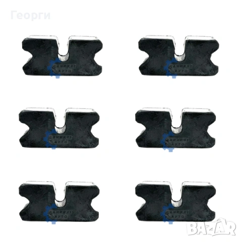 Тампони / подложки между пружини - 6 броя