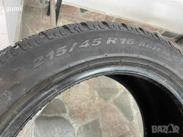 4бр зимни гуми 215/45/16 Pirelli L0601 , снимка 6 - Гуми и джанти - 45118051