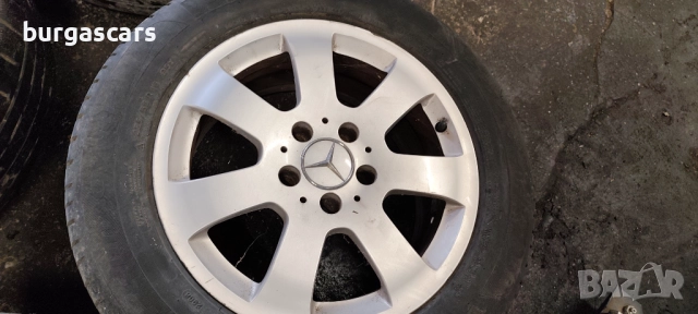 Алуминиеви джанти Mercedes E220 W211 16цола - 400лв, снимка 4 - Гуми и джанти - 52186583