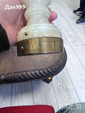 Антична , уникална колекционерска бронзова статуетка на Наполеон ., снимка 7 - Антикварни и старинни предмети - 53499212