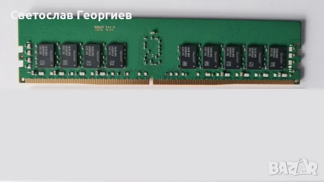 Samsung 16GB DDR4-2400Mhz ECC, снимка 2 - Друга електроника - 49100628