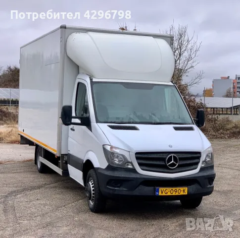 Mercedes-Benz Sprinter 513 5.10м ДЪЛЖИНА* MAXXI XXL* 12 ЕВРОПАЛЕТА* EURO 6, снимка 9 - Бусове и автобуси - 48246027