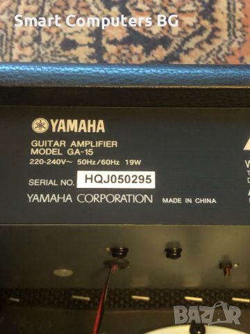 Електрическа китара Yamaha ERG 121C с усилвател YAMAHA GA-15, снимка 9 - Китари - 46320117