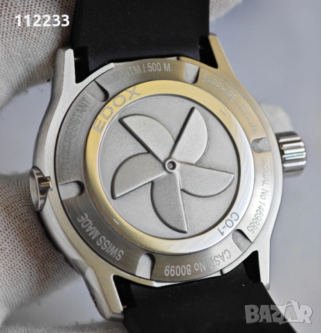 ЦЕНА САМО ЗА ДНЕС 4.02.2026 Edox Class-1 Chronoffshore 80099 3O NINO, снимка 3 - Мъжки - 53351648