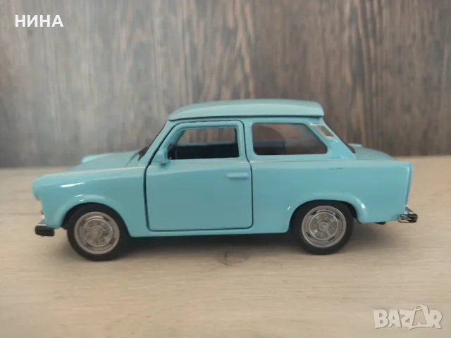 Метална количка Trabant 601 !!!, снимка 4 - Колекции - 48364420