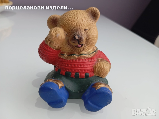 Стара касичка мече керамика