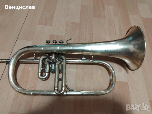 Флигорна Couesnon, снимка 3 - Духови инструменти - 52946393