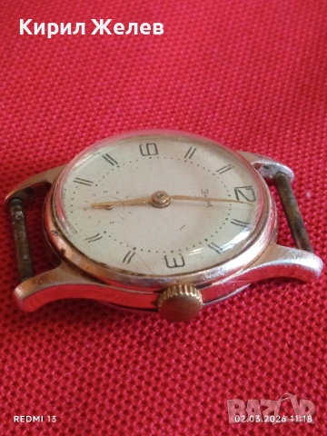 Стар мъжки часовник ЗИМ СССР рядък за КОЛЕКЦИЯ 36130, снимка 4 - Антикварни и старинни предмети - 53676387