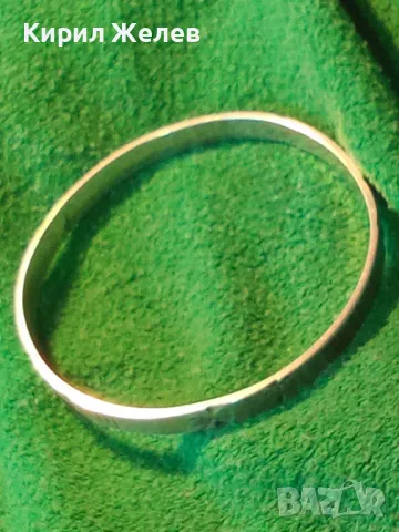 СТАРА ОСМАНСКА МАЙСТОРСКА МАСИВНА СРЕБЪРНА ГРИВНА СРЕБРО ВИСОКА ПРОБА с 2 РЕДКИ МАРКИРОВКИ 30814, снимка 12 - Антикварни и старинни предмети - 49959892