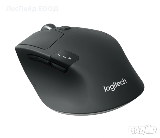 Logitech M720 Triathlon мишка Bluetooth Оптична 1000 DPI Черна, снимка 2 - Клавиатури и мишки - 53912604