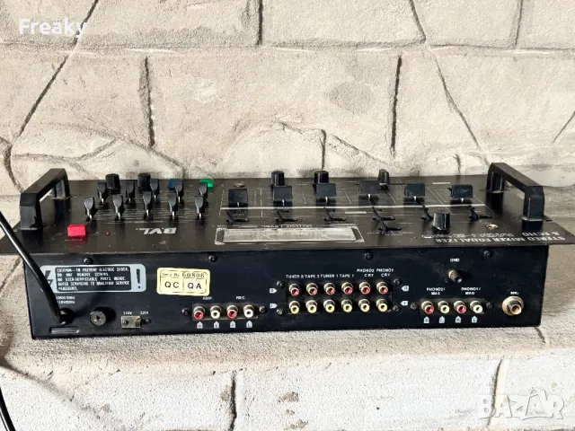 B.V.L. Stereo Equalizer Mixer & Echo MQC-2150, снимка 3 - Ресийвъри, усилватели, смесителни пултове - 50057999