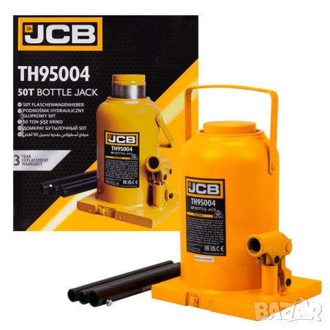 Хидравличен крик JCB ТH95004, тип бутилка, 50т