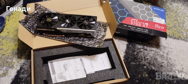 НОВА Radeon RX 5700 XT 8GB Sapphire Nitro+, снимка 9 - Видеокарти - 53012792