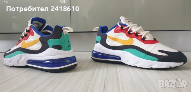 Nike Air Max 270 UK 8.5 US 9.5 Mens Size 43 /27.5см ОРИГИНАЛ! Мъжки Маратонки !, снимка 12 - Маратонки - 52342768