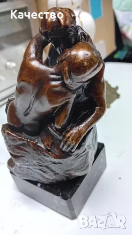 Бронзова пластика , снимка 10 - Статуетки - 50414503