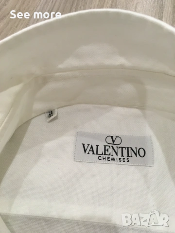 VALENTINO Chemises мъжка риза М/Л, снимка 7 - Ризи - 51426111