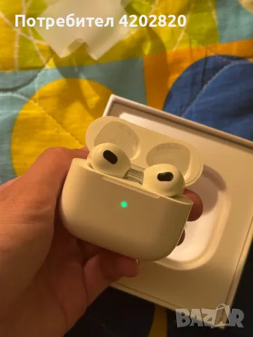 AirPods 3 generation оригинални, снимка 1 - Слушалки и портативни колонки - 46926595