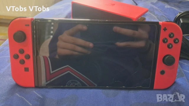 Nintendo switch oled Mario edition, снимка 4 - Nintendo конзоли - 54169614