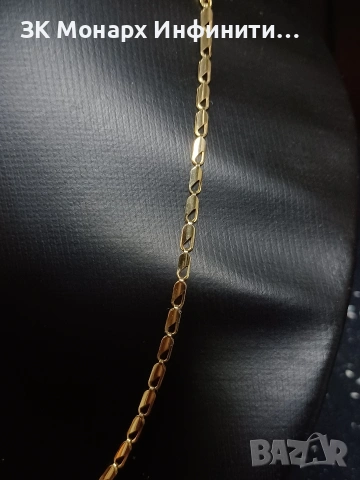 Златен Ланец /585/, снимка 2 - Колиета, медальони, синджири - 53239772