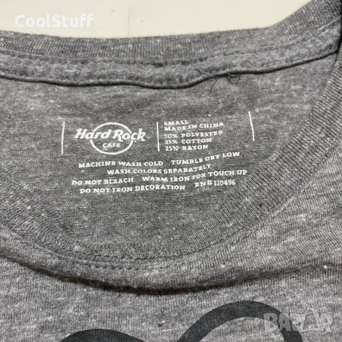 Тениска Hard Rock Cafe Niagara Falls Размер S, снимка 3 - Тениски - 53927456