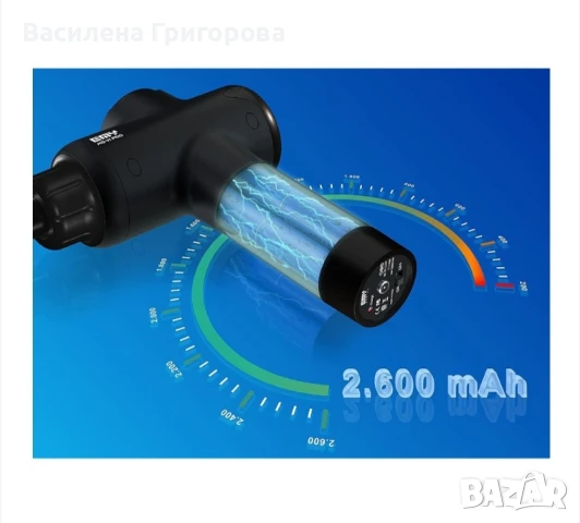 Масажен пистолет MG-H PRO, снимка 2 - Фитнес уреди - 51330190